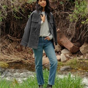 Jenni Kayne Black Corduroy Jacket in size M